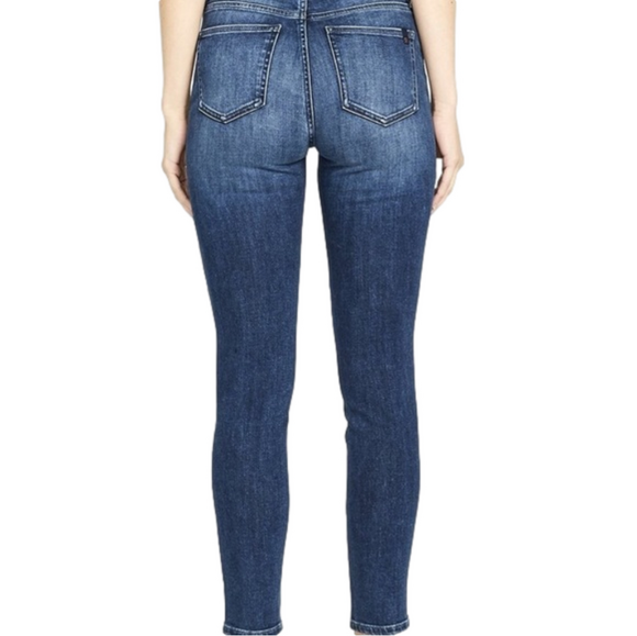 NWT Buffalo Jeans (David Bitton) Aubrey Ankle Grazer High-Rise Stretch Jeans - Picture 11 of 11